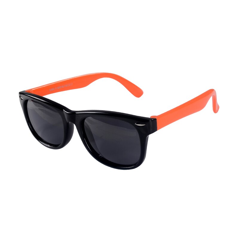 Gafas de sol polarizadas para niños, niñas, gafas de silicona ultrasuaves, gafas de sol de seguridad para bebés y niños, gafas UV400 5S: 802-9