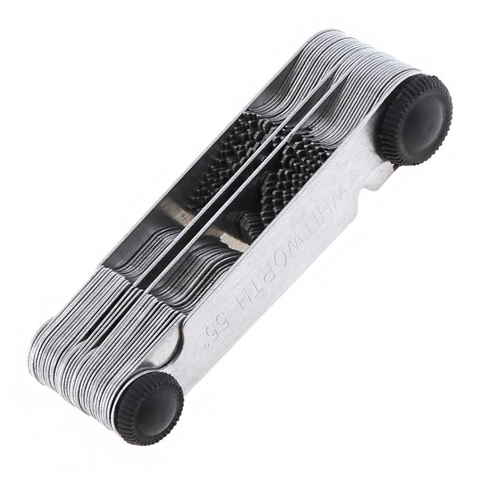 60 Degree Whitworth Metric Inch Thread Plug Gauge Gear Tooth Screw Pitch Gauges Measuring Carbon Steel For Measuring Tool