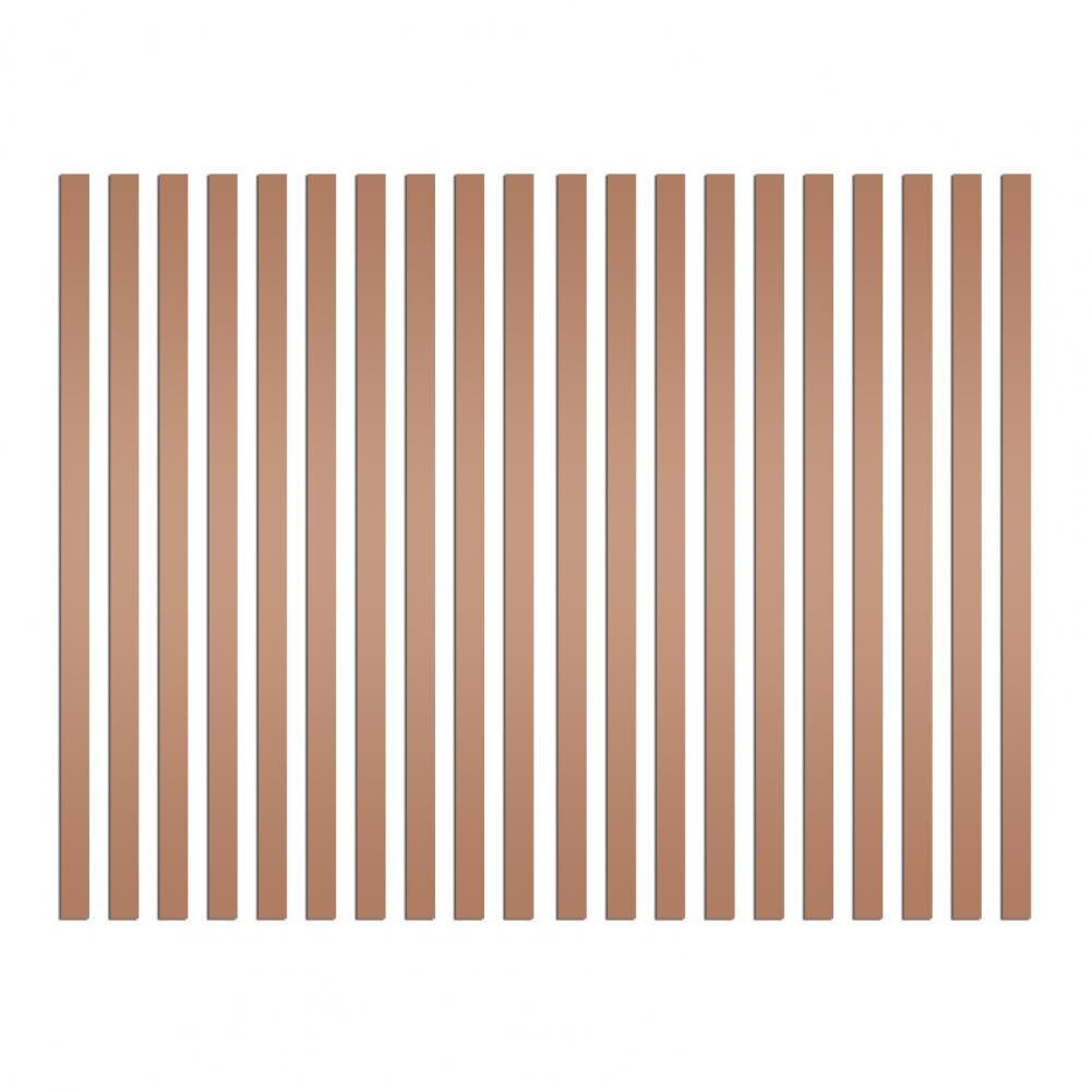 1 Set Useful Mirror Wall Stickers Removable Easy to Matching Acrylic No Residue Wall Line Border Decals: Tawny B