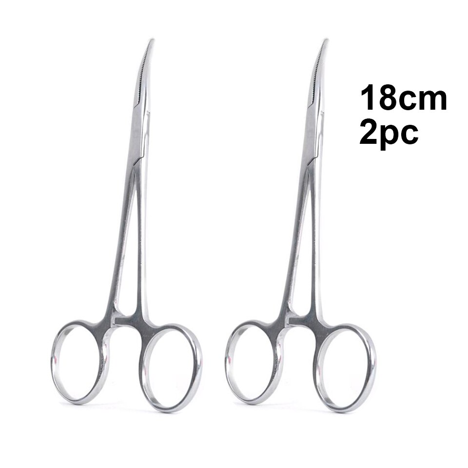 Maximumcatch Gebogen Hemostats Vliegvissen Tool Vissen Accessoire 14/16/18cm Vissen Forcep: 18cm  2pc