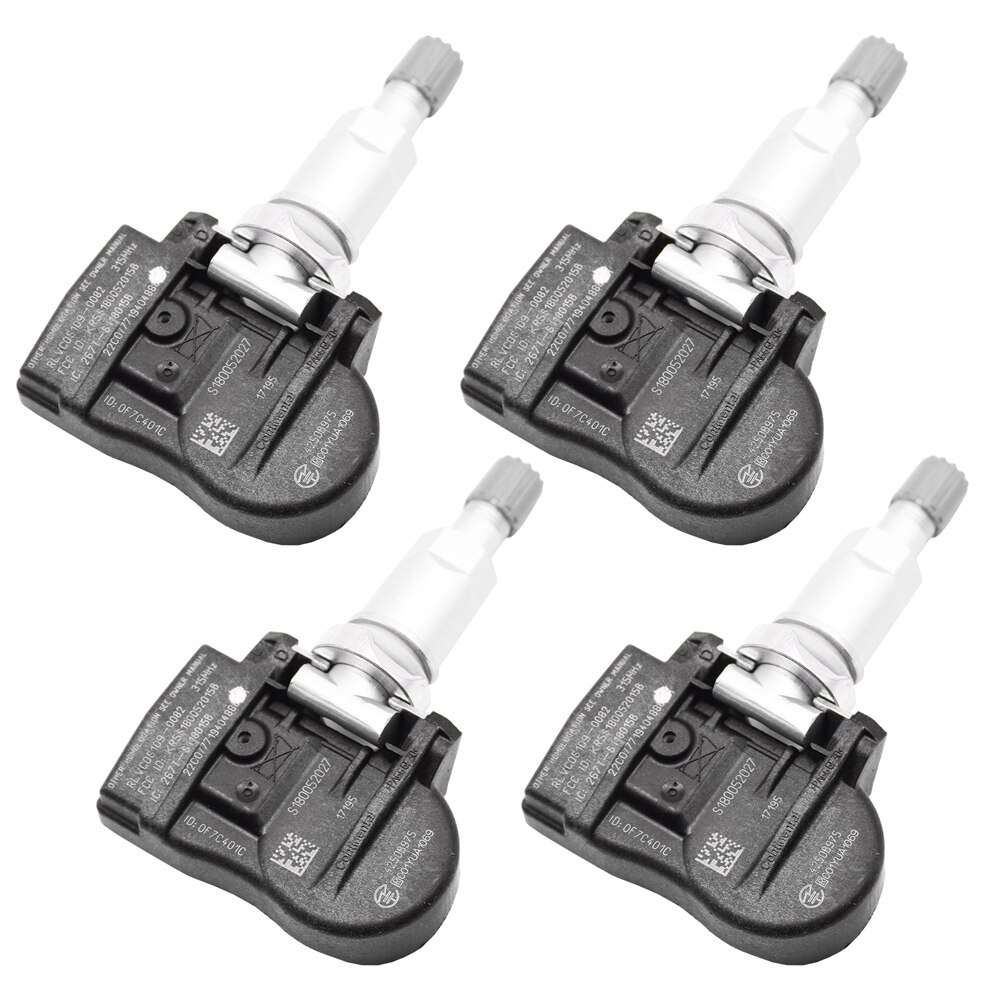 4 stk 4250 b 975 til mitsubishi i-miev luftspeiling outlander sport lanser bil dekktrykk overvåkingssystem sensor 315 mhz bil tpms