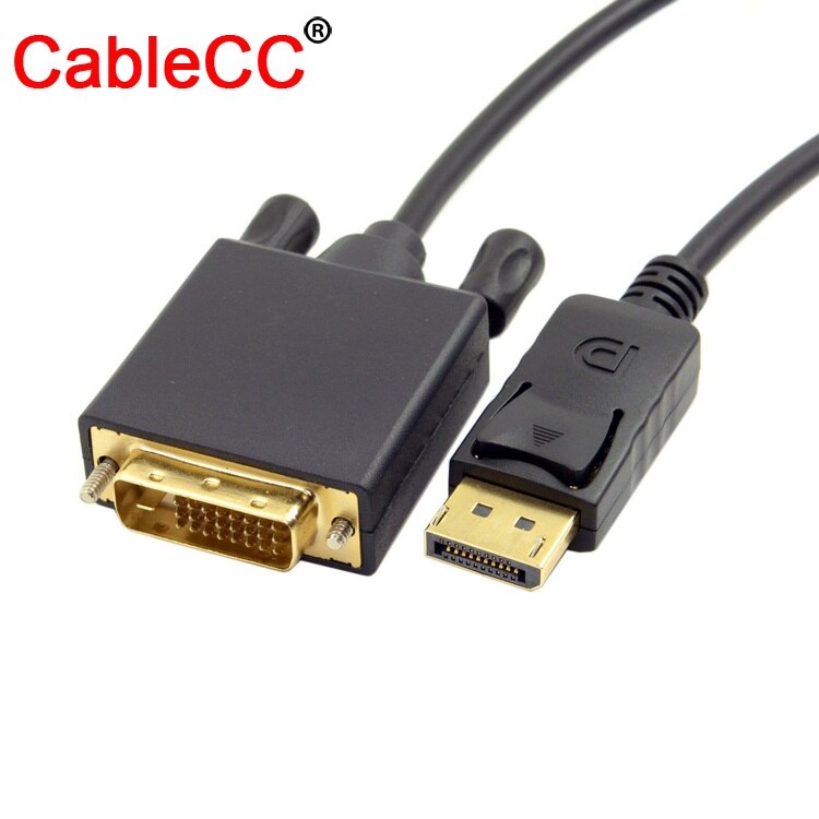DP DisplayPort Display Port to DVI Single Link Digital Converter Cable 6ft 1080p