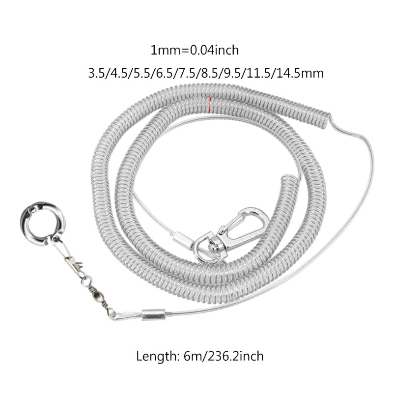 Papegaai Bird Harness Leash Vliegende Training Trekkabel Voor Papegaaien Duiven Grasparkiet Dwergpapegaai Outdoor Training Speelgoed