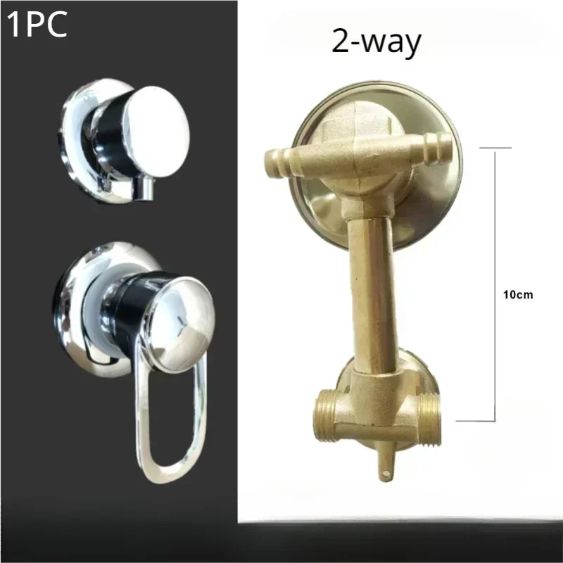2/3/4/5 Way Shower Switch Control Shower Room Faucets Mixer Shower Cabin Accessories Valves Diverter Tap