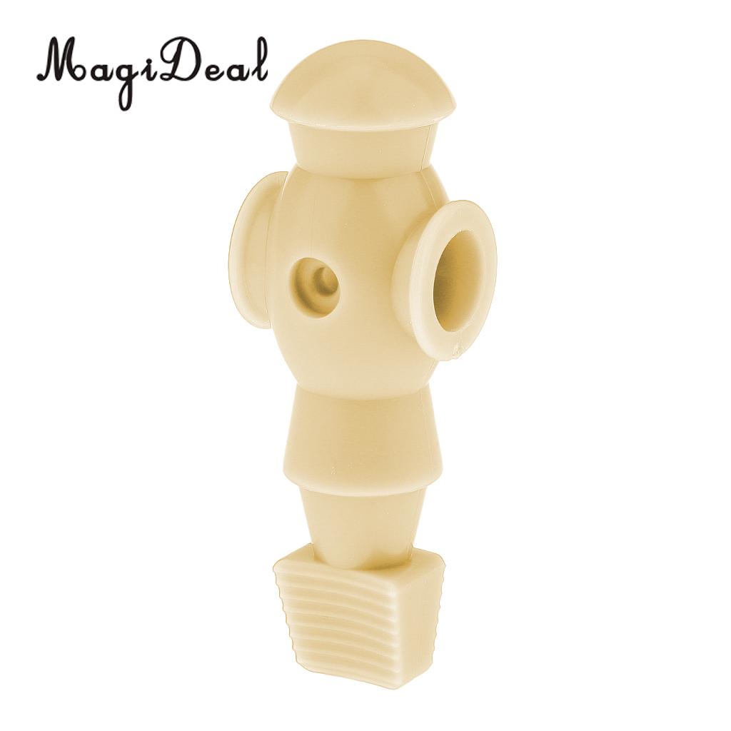 Magideal 5/8 ' bordfodbold mand bord fyre bord fodboldspiller udskiftningsdel til dynamo bord: Beige
