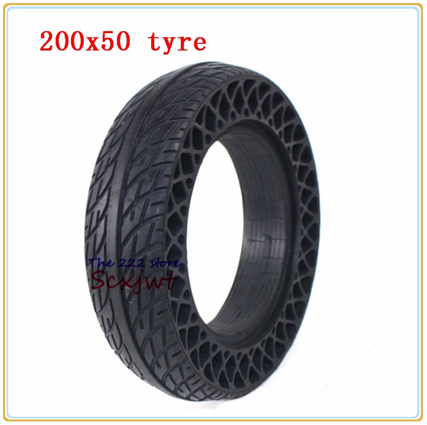 thumbnail image 2 of 8inch 200*50 Rubber Solid Tires For Electric Scooter 200x50 Tyre 2 of 12