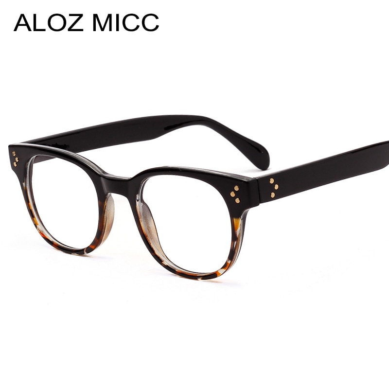 Aloz micc miehet läpinäkyvät lasit kehys naisten neliö anti sininen säteet pinnoite asetaatti silmälasit retro tietokone likinäköisyys kehys lasi