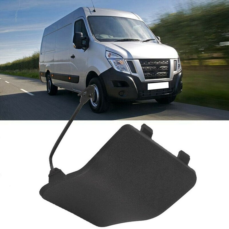 Pare-choc avant de voiture, crochet de remorquage, trou de couverture des yeux, rabat de garniture, pour NISSAN NV400 -à partir de
