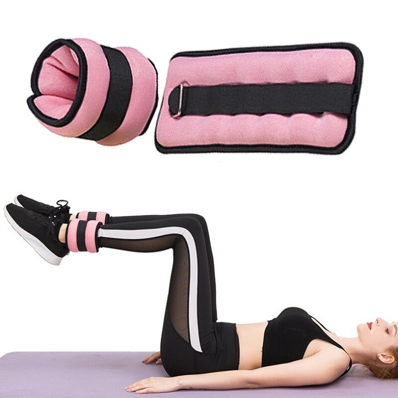 0.5kg/1kg justerbare ben ankel håndled sandpose vægte træning sandpose ombryder styrke vægtløftning fitness
