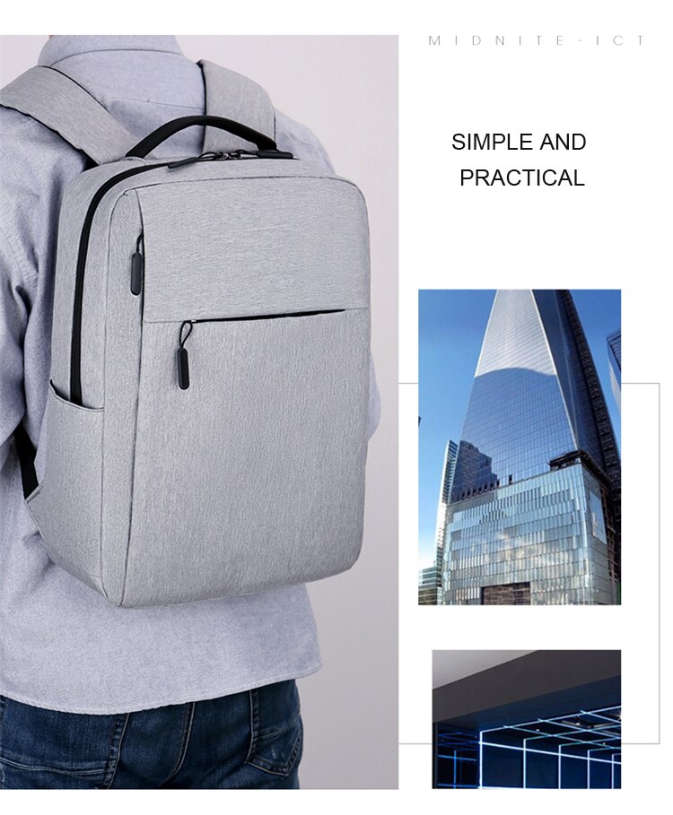 15.6 Inch Anti Diefstal Laptop Mannen Rugzak Bagpack Business Mannen Rugzak Reizen Student Schooltas Kantoor Werk Bagpack Backbag