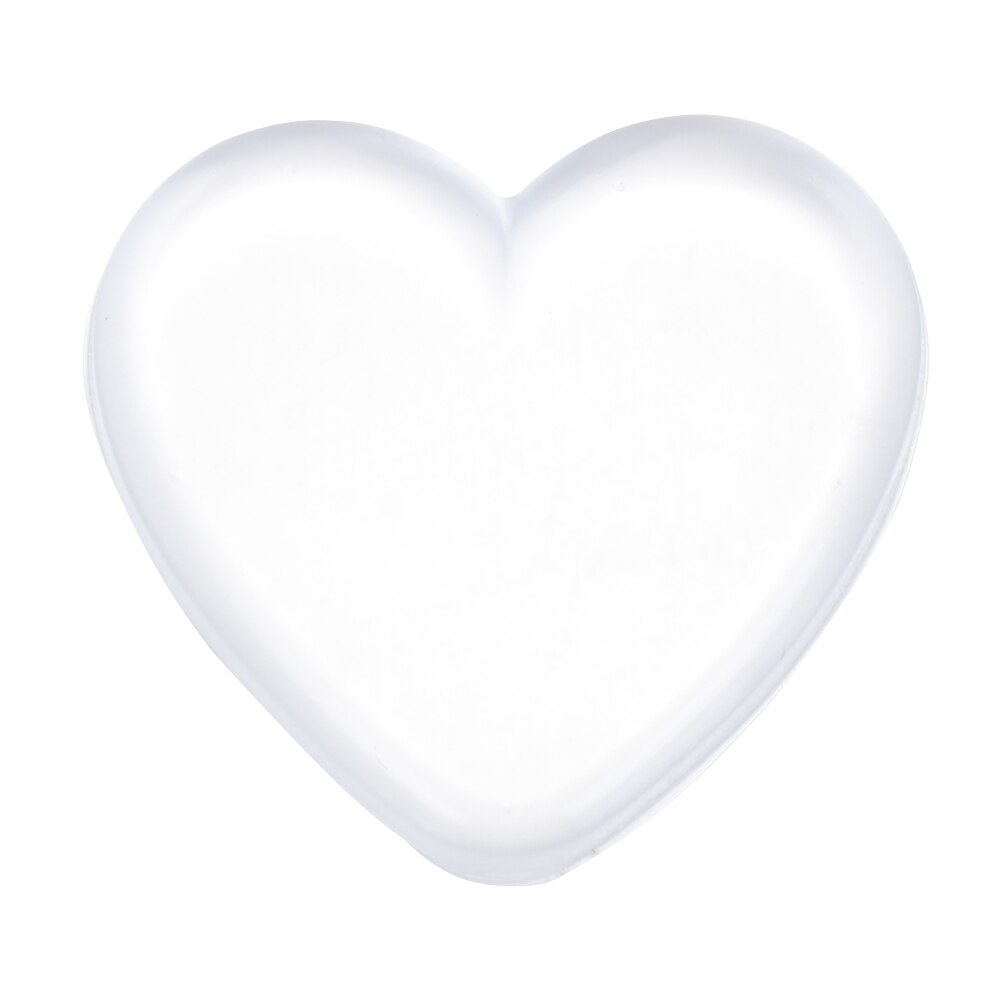 Safety Shock Absorber Door Handle Bumpers Mute Door Stoppers Wall Protection Security PU Waterable Transparent Wall Protectors: Heart