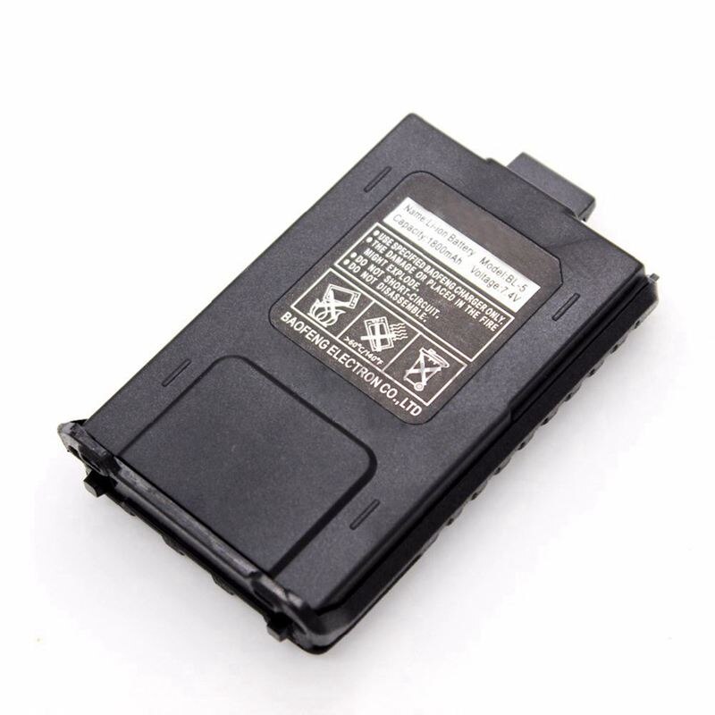 Baofeng uv5r-batería de ion de litio Original de BL-5 de 800mah para accesorios de Radio, Walkie Talkie Baofeng UV 5R Uv-5re 5ra Uv 5r, batería 5R