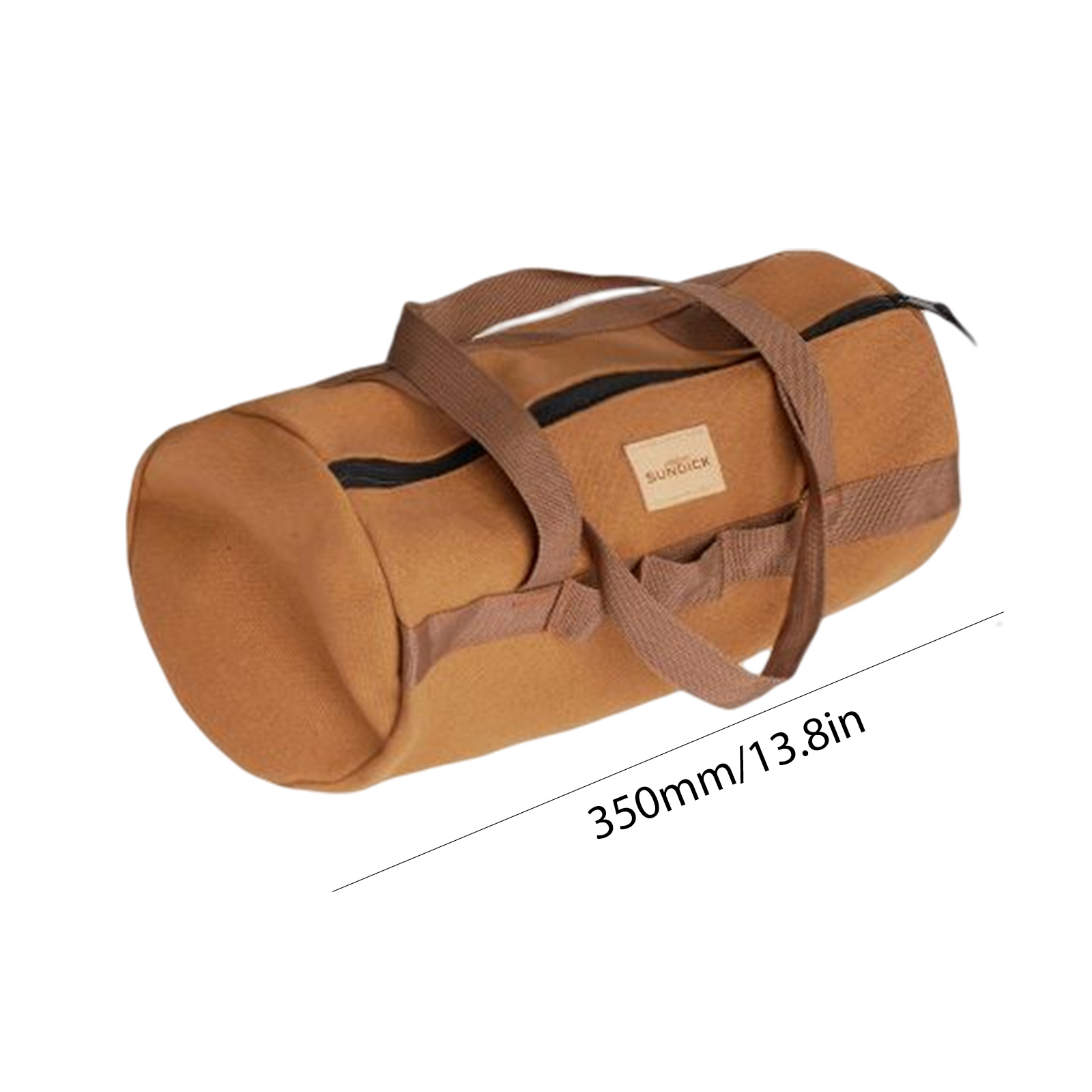 Draagtas voor picknicks, kampeertas, gereedschapstas, gereedschapstas met grote capaciteit, opbergtas voor serviesgoed, handtas: Oranje