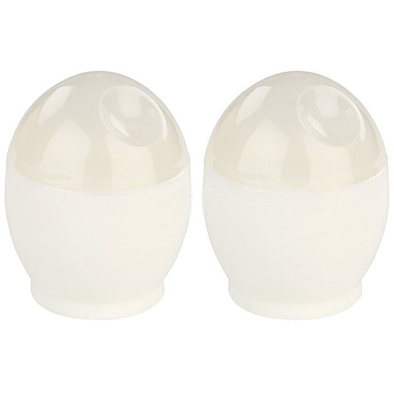 Plastic Microwave Egg Cooker Boiler Maker Cooking Egg Cup Tool For Home Kitchen: Default Title