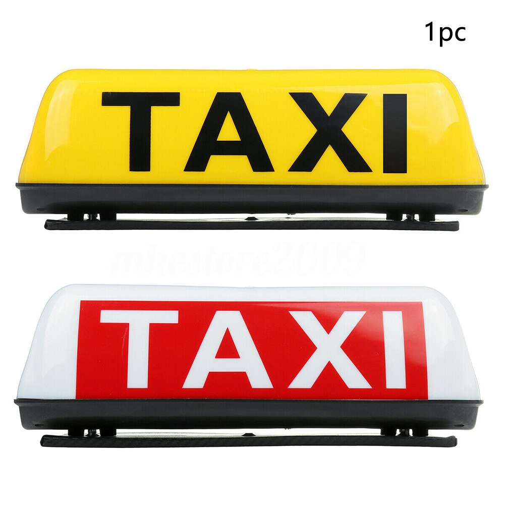 Led Dome Topper Waterproof Taxi Top Light Cab Roof Sign Lamp Accessories Vehicle Super Bright Universal Magnetic Replacement