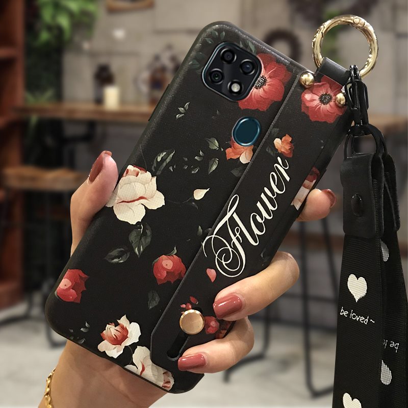 Schokbestendig Siliconen Telefoon Geval Voor Zte Blade 20 Lanyard Vuilwerend Polsband Voor Vrouw: picture 6