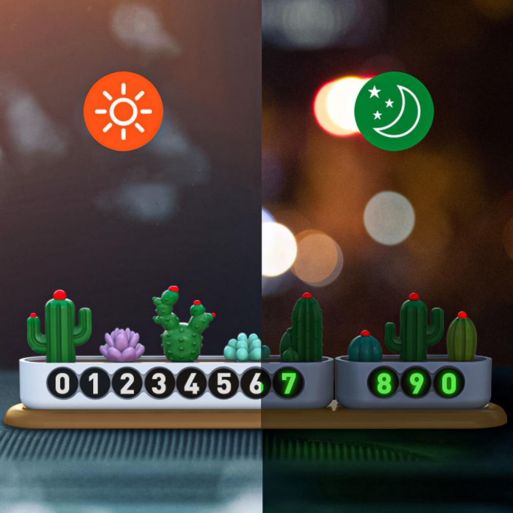 Hoge Tijdelijke Parkeerplaats Card Mooie Draaibaar Tl Cactus Tijdelijke Parkeerkaart