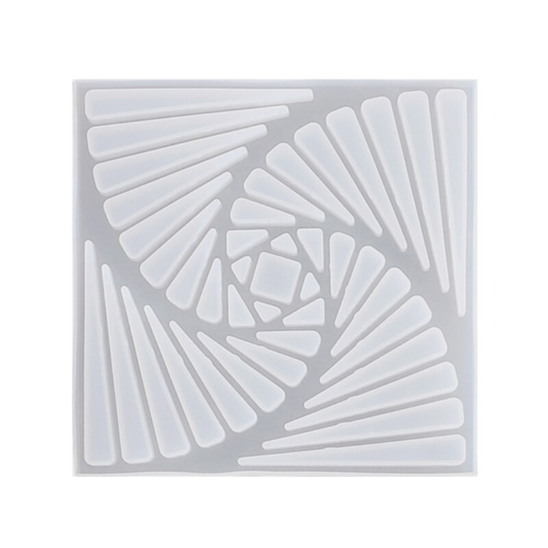 Handmade Silicone Coaster Resin Casting Molds DIY Tea Mat Resin Coaster Molds Agate Coaster Epoxy Molds Art Crafts Tools: 1