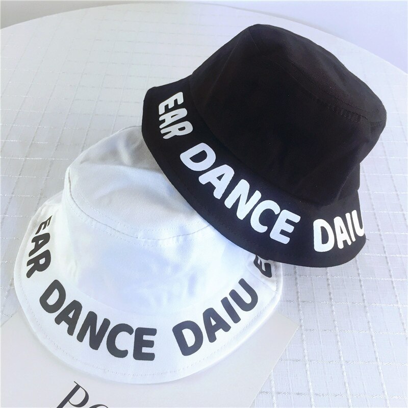 Letters Kinderen Panama Cap voor Meisjes Strand Katoenen Baby Hoed Zomer Herfst Kids Jongens Cap Baby Accessoires