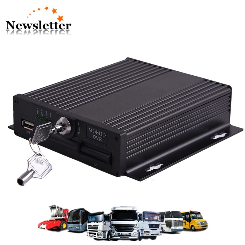 SD card MDVR, Mobile DVR for vehicle 4CH Realtime CCTV H.264 4CH720P Mobile Car Vehicle DVR