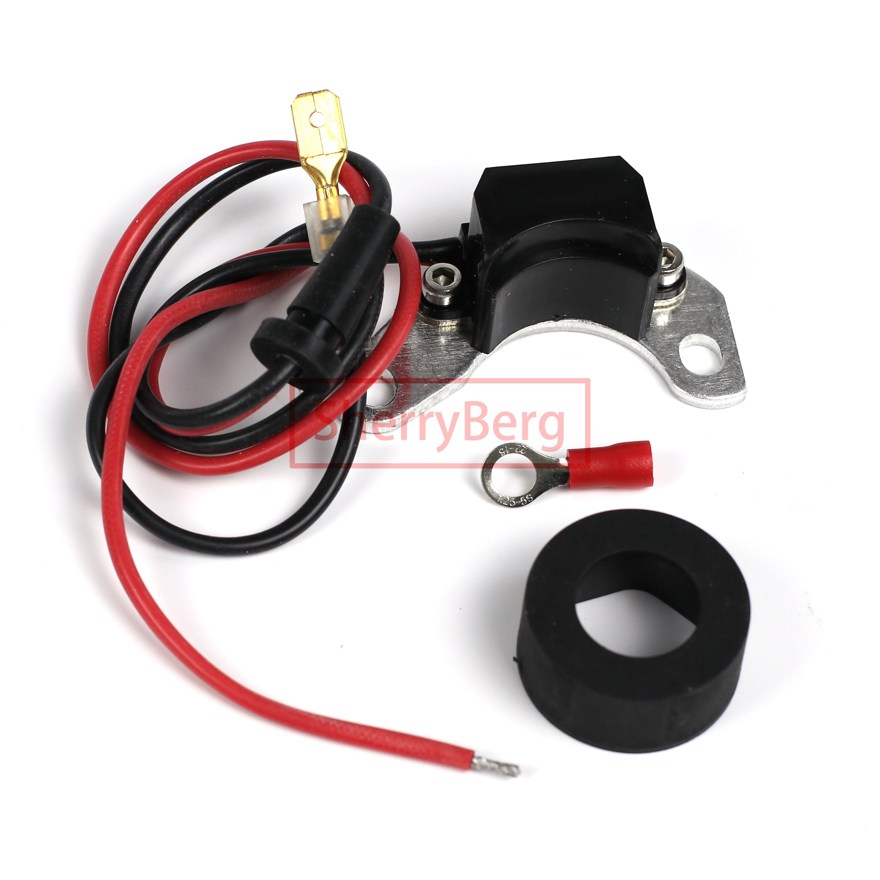 SherryBerg – Kit d&#39;allumage électronique 41630 45D6, pour distributeur de Lucas, pour Triumph Jaguar XJ6 6 Clinders Austin Daimler Land Rover