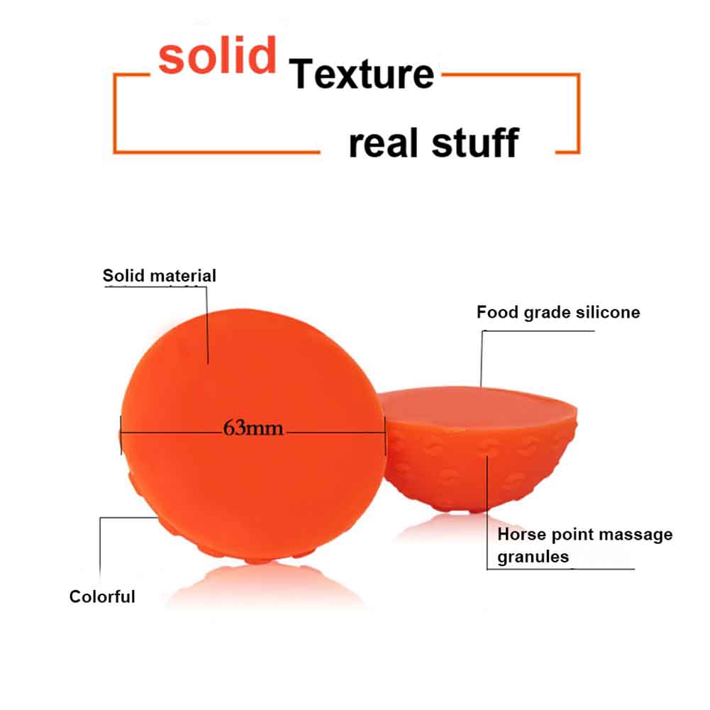 Trigger Point Hand Foot Muscle Relaxation Healthy Care Pain Relief Sensory Training Silicone Massage Ball Physiotherapy Portable