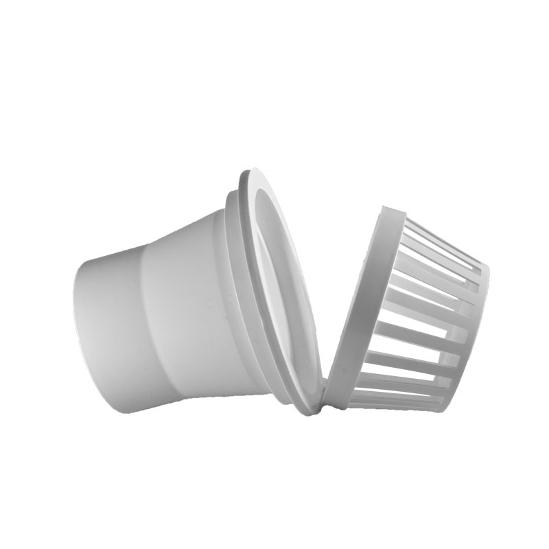 110/160 PVC Roof floor drain for Rooftop Round roof drain covers