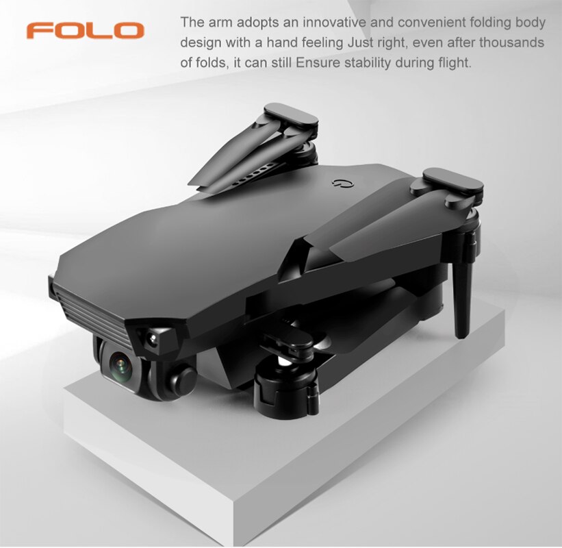 S70 Drone 4k Hd Dual Camera Foldable Height Keeping Drone Wifi Fpv 