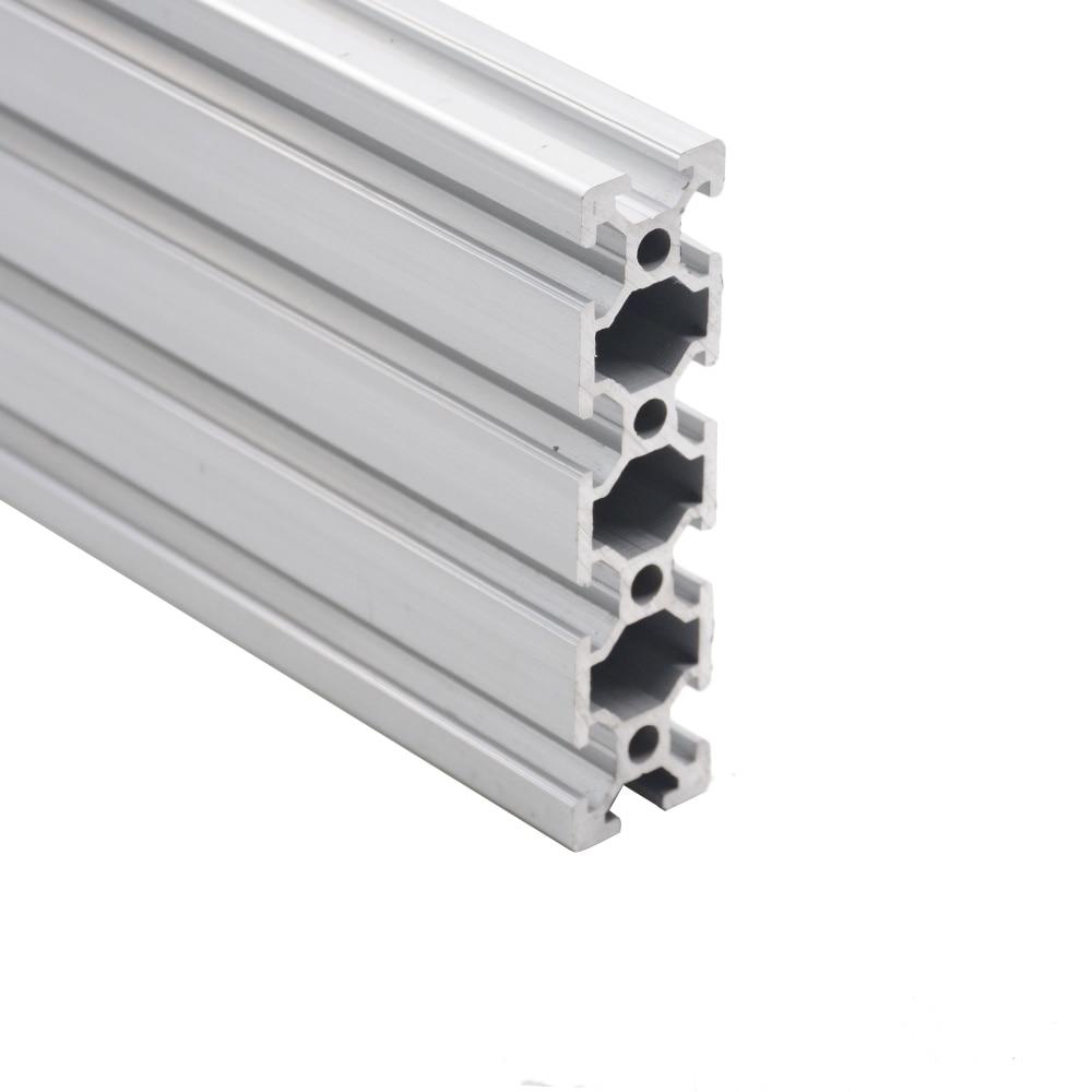 1pc 2080 Aluminium Profil Europäischen Standard Eloxiert 200 300 350 500mm Aluminium Profil 2080 Extrusion 2080 CNC 3D drucker Teil