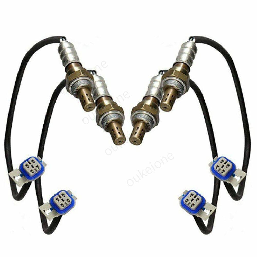 Oxygen Sensor Upstream Downstream for 2003 2004 2005 2006 Chevrolet Silverado Tahoe GMC Sierra Yukon Lambda 234-4651 234-4407