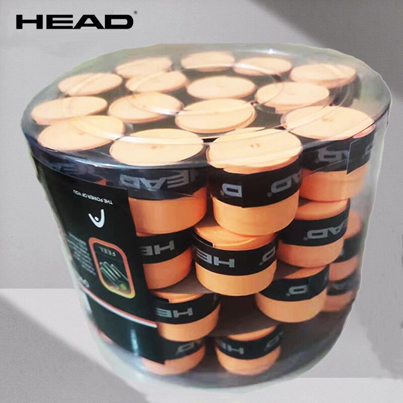 60 sztuk oryginalna głowica Overgrip rakieta tenisowa PU opaska przeciw poceniu się absorbowany Tenis rakieta tłumik Grip Badminton 60 Tenis Overgrip uchwyt