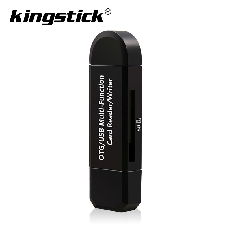 Kaartlezer Otg Usb 2.0 Memory Card Reader Pen Drive Voor Sd/Tf Card Adapter Cardreader Met retail Pakket