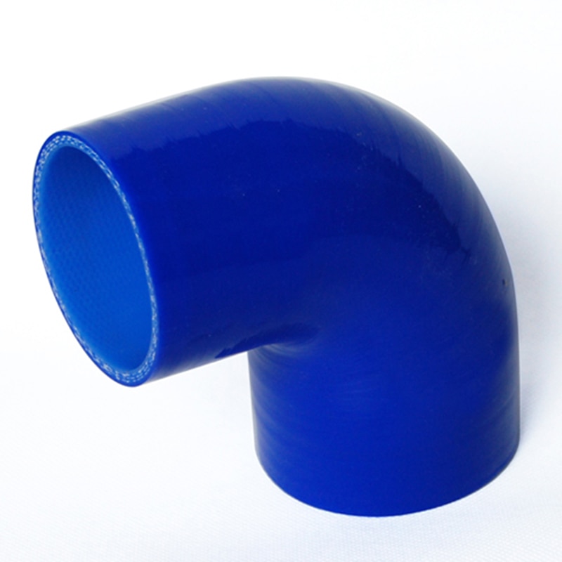 2 "-2.25"/51-57mm 90 Graden Elleboog Reducer Siliconen Slang Turbo Intake Slang koppeling