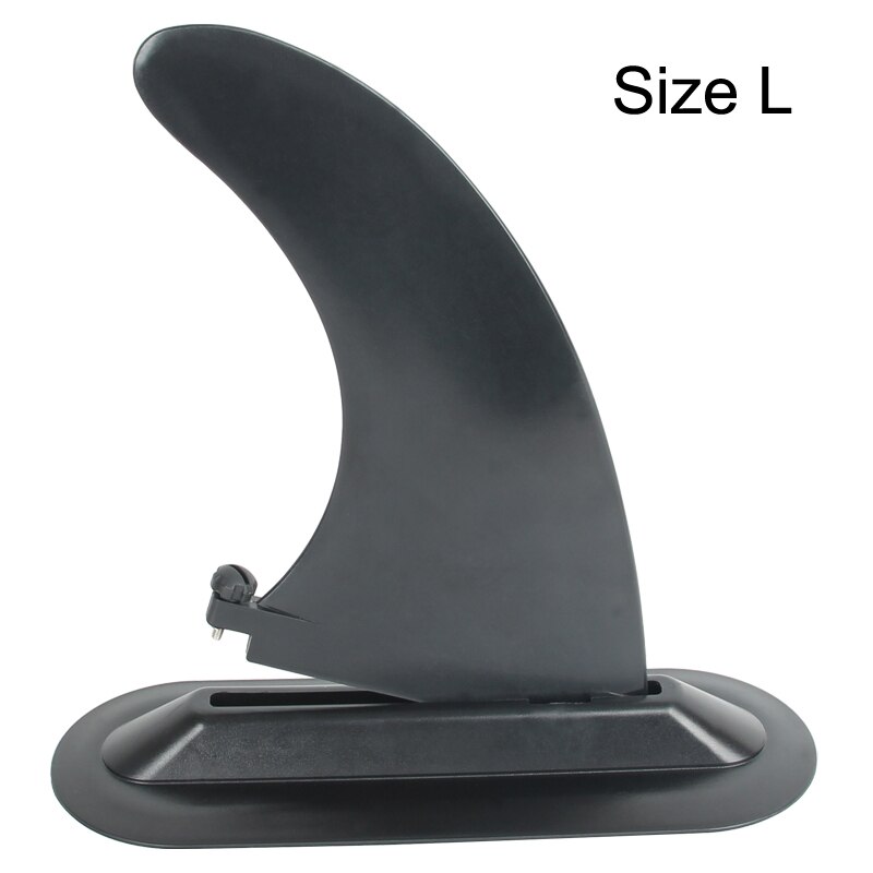 Surf water wave fin SUP accessory stablizer stand up paddle board surfboard screw central fin: L-fin x base