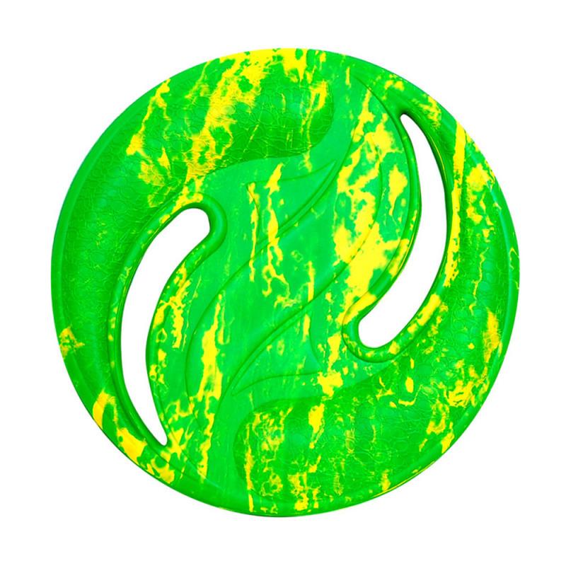 Spinning Training Disk Flying Disc Outdoor Sports Game Soft Flying Saucer Dog Toys Soft Floating Dog Catcher Interactiv: 02