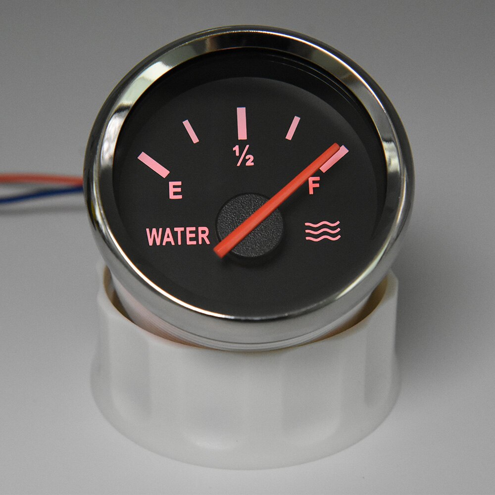 100MM 150MM 200MM 250MM 300MM Water Level Sensor with 52MM Water Level Gauge 0-190ohm Water Tank Level Indicator Meter Empty Ful