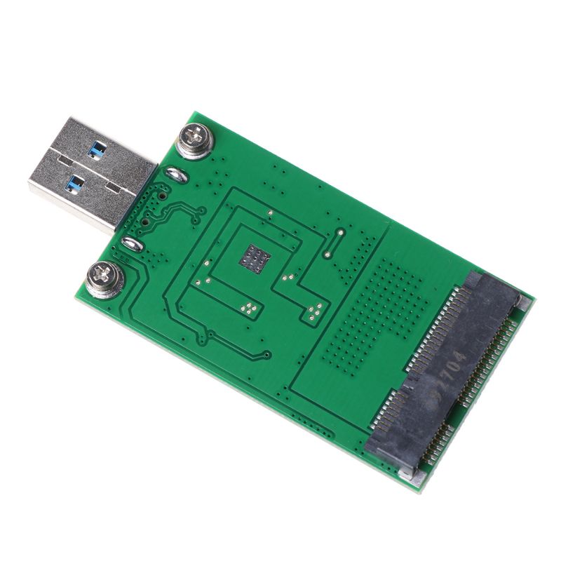 MSATA SSD to USB 3.0 Adapter Card ASM1153E High Speed Mobile U Disk Converter