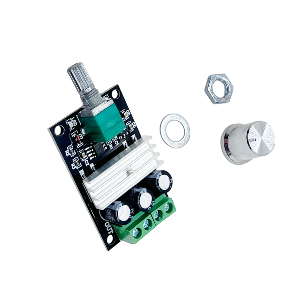 Dc 6v 12v 24v 28v 3a 80w dc motorhastighedsregulator pwm justerbar variabel hastighed dc-motordriver