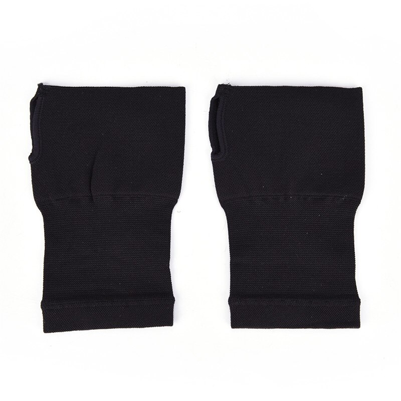 1 paar carpaal tunnel syndroom duim hand pols brace ondersteuning compressie bandage zwart & nude maat s/m/l: Zwart