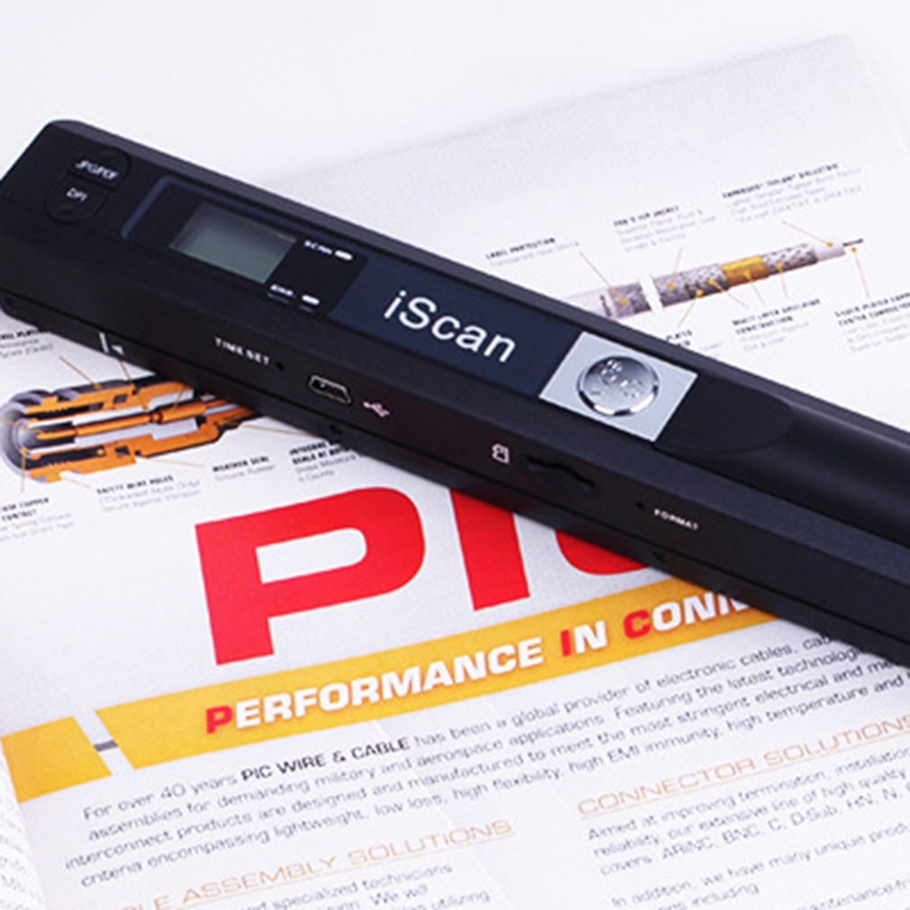 Kleine Scanner Handheld Scanner Draagbare Scanner Pen Scanner Mini Compact Handheld High Definition Scanner