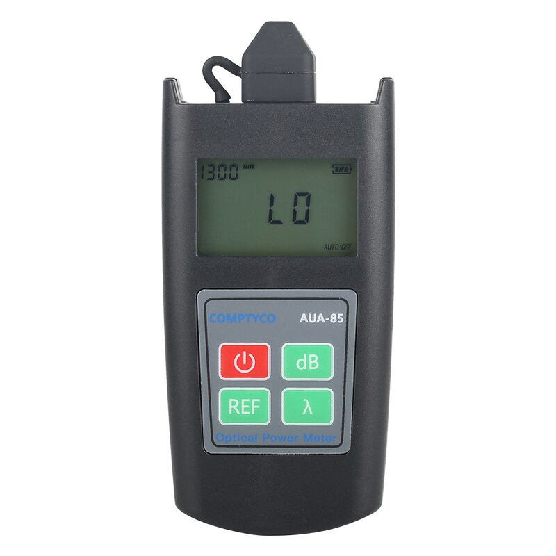 AUA-85 miniature optical power meter tester - optical attenuation meter 6 wavelength test range -70 to +10