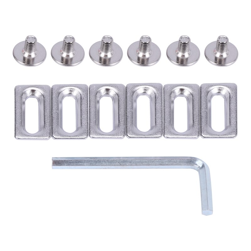 6 ° racefiets schoenplaatjes set zelfborgende fietspedalen lock schoenplaatjes voor shimano spd systeem schoenen float fietsschoenen