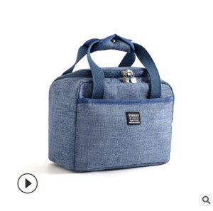 Sac isotherme Portable pour le déjeuner, pour les fruits et les aliments, pour la glace, imperméable, grande sacoche thermique pour pique-nique, pour femmes: B02