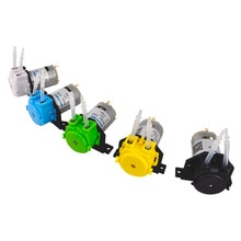 12V 24V DC Peristaltic Liquid Dosing Pump Hose Pump Dosing Head Automatic Doser Pump Connector for Aquarium Lab Analytical Water