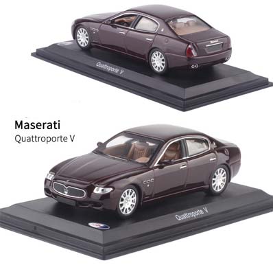 1:43 Bilancia Italia Maseratis Pressofuso In Lega Modello di Auto Veicolo Giocattoli Antico Vintage Sport Muscolare Per I Bambini Giocattoli Regali Scatola Originale: 19