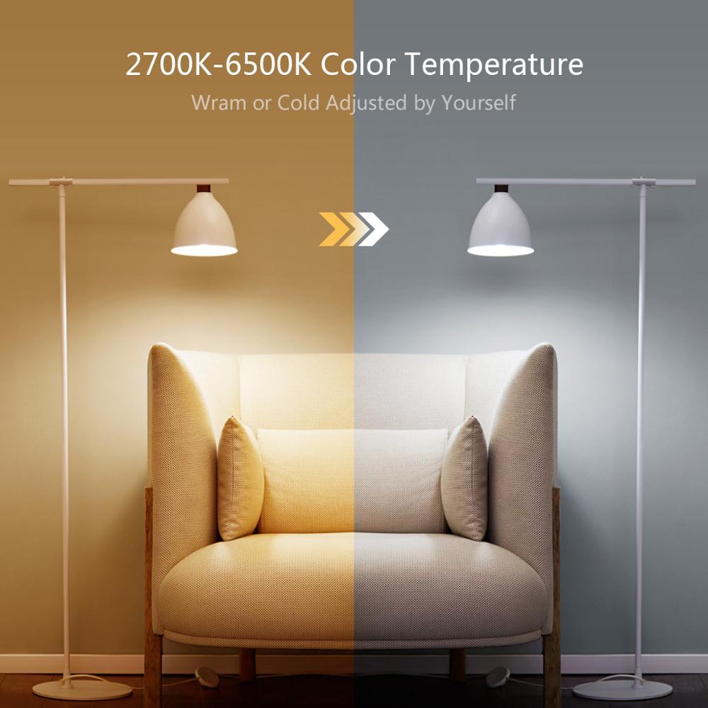 Smart Home LED lamp 15W RGB E27 WIFI Smart light Bulb Work with Apple HomeKit Siri Voice Control Dimmable Full Color lighting