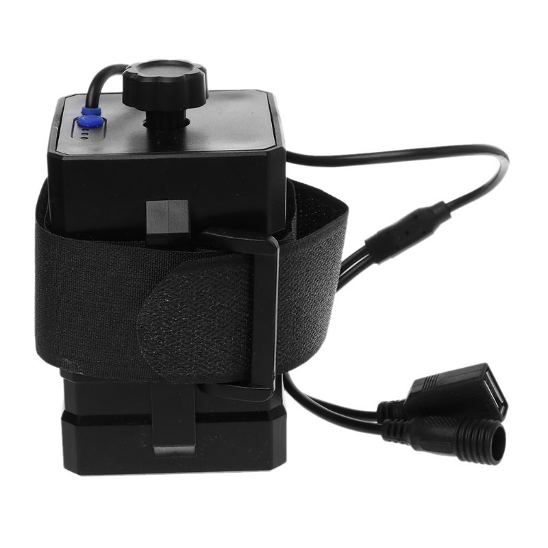 12V Waterproof Battery Case Box with USB Interface Support 3x 18650 26650 Battery DIY Power Bank for Bike LED Light Lamp Smartph