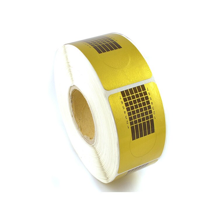 50/100Pcs Professionele Nail Form Nail Art Guide Vorm Voor Acryl Uv Gel Tip Nagel Sticker Diy Tools