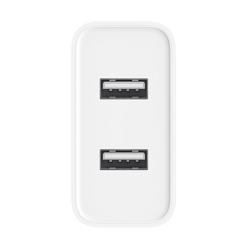 Originele Xiaomi Usb Lader 36W Dual Usb-poort Qc 3.0 Draagbare Lader 2 USB-A Poort Quick Opladen Voor mobiele Telefoons