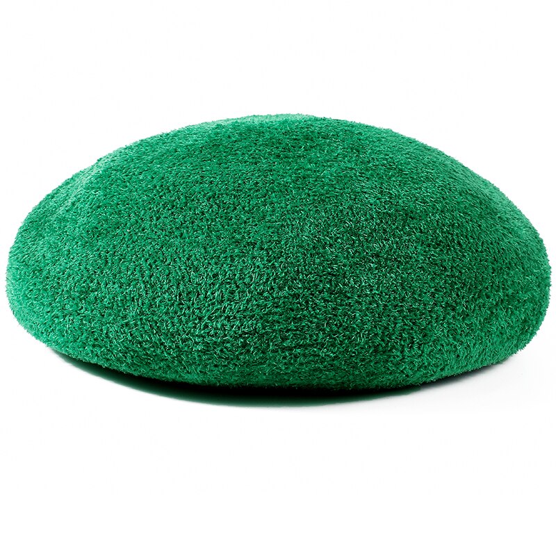Baret Vrouwelijke Vrouwen Hoed Hoed Vrouwen Winter Cap Voor Mannen Baret Vrouwen Winter Hoed Gebreide Hoed Voor Vrouwen hoeden Voor Vrouwen Herfst Vrouw: Green